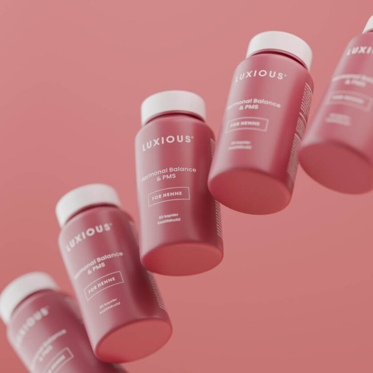Oppdag fordelene med Luxious Hormonell Balanse & PMS Kosttilskudd. Støtter humørbalanse, energinivå og seksuell helse naturlig. En helhetlig tilnærming til velvære!